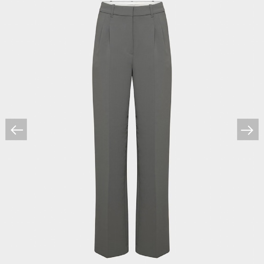 Aritzia Charcoal Effortless pants